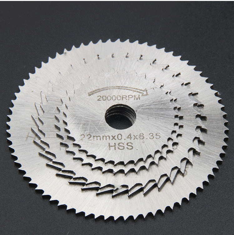 hss高速钢锯片 小锯片 木工 超薄 切割 电磨锯片电钻圆锯片锯木头 c款