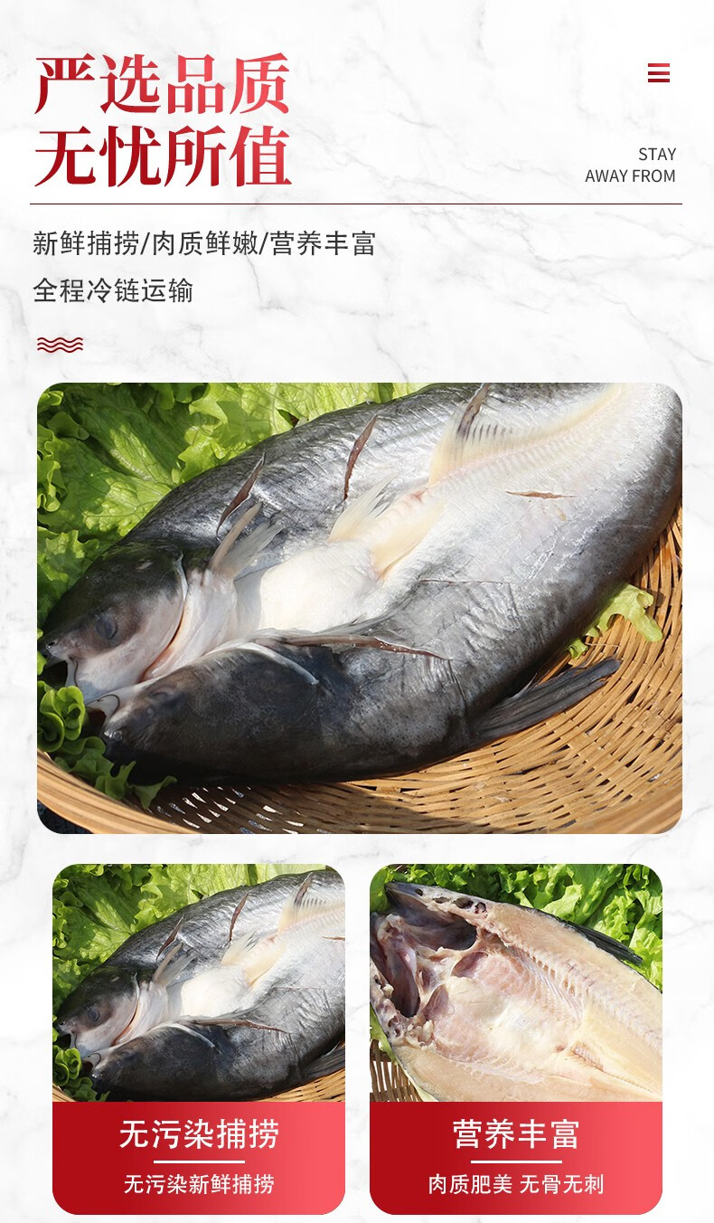 猫扑鱼开背巴沙鱼新鲜冷冻湄公鱼鲜活龙利鱼烤鱼纸包鱼巴沙鱼3条13斤