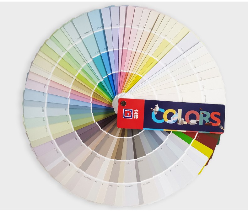 2021新版立邦色卡梦幻千色1988色卡样本颜色彩搭配色卡本样板卡国际