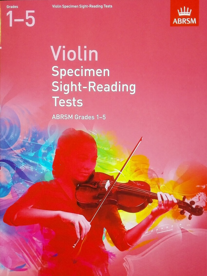 英皇考级小提琴考级一二三四五级小提琴视奏模拟题15级2012起用英文