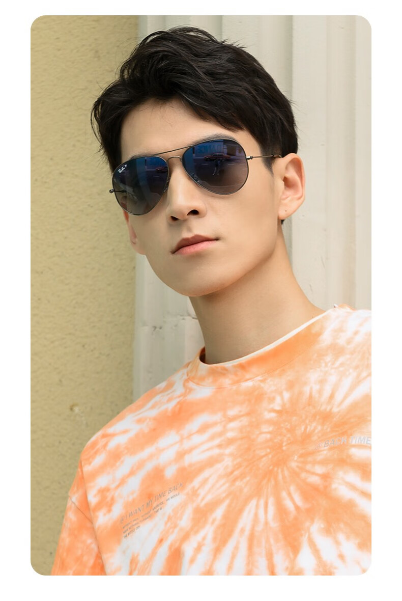 雷朋(rayban) rayban雷朋太阳眼镜飞行员款男女墨镜0rb3025 003/3f