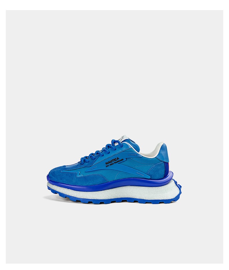 诺帝卡(nautica)女鞋靴百搭增高休闲鞋女时尚潮流鞋子女款 黑色 39【