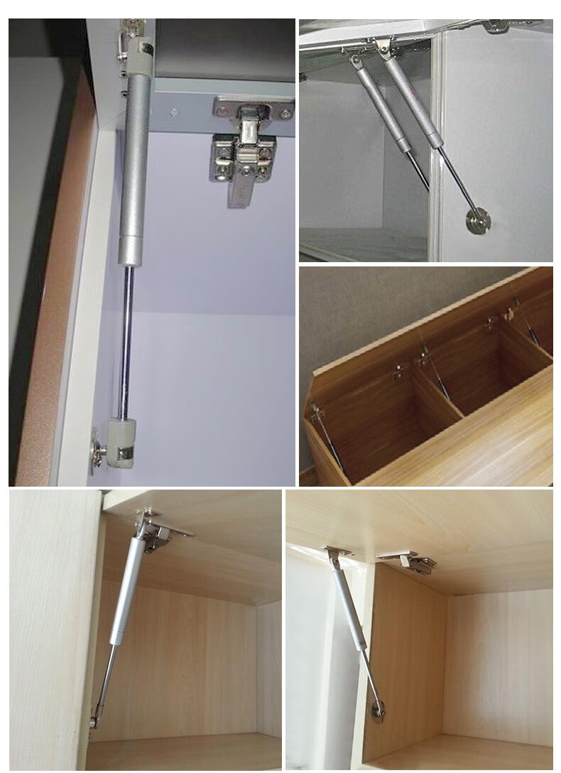 橱柜门液压支撑杆气撑杆上翻门气动杆支架液压伸缩杆升降杆 1个装