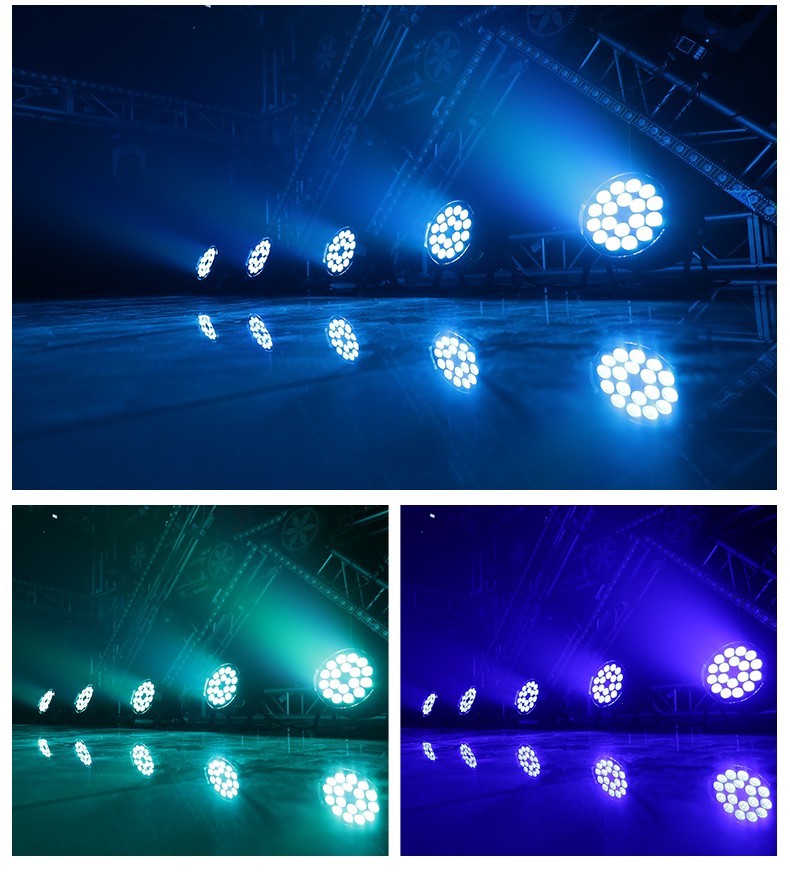 捷创朗达 户外防水帕灯24颗舞台灯18颗led全彩大功率染色婚庆演出灯