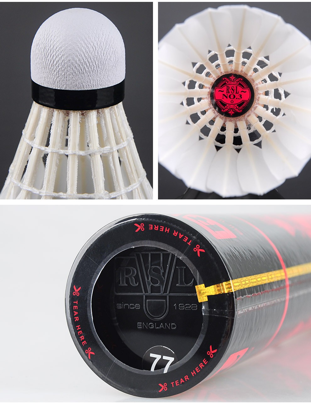 亚狮龙4号球rslno4 no5 no6 no7羽毛球耐打稳定复合 rsl no 5 77速