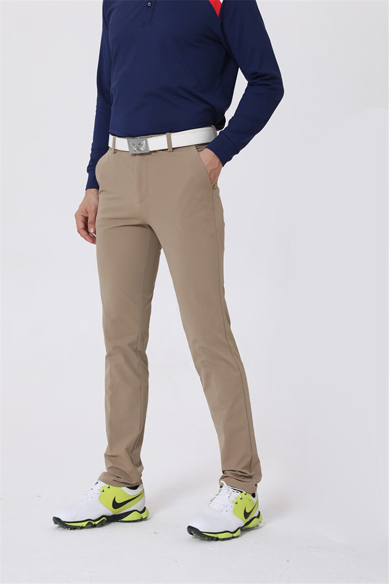 诺诗登rouhildy品牌高尔夫服装男装裤子修身弹力球裤春秋季golf男裤速