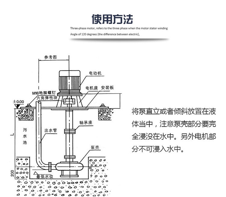 立式切割抽粪泥浆泵河道淤泥清淤排污泥泵化粪池动物粪长杆泵养殖