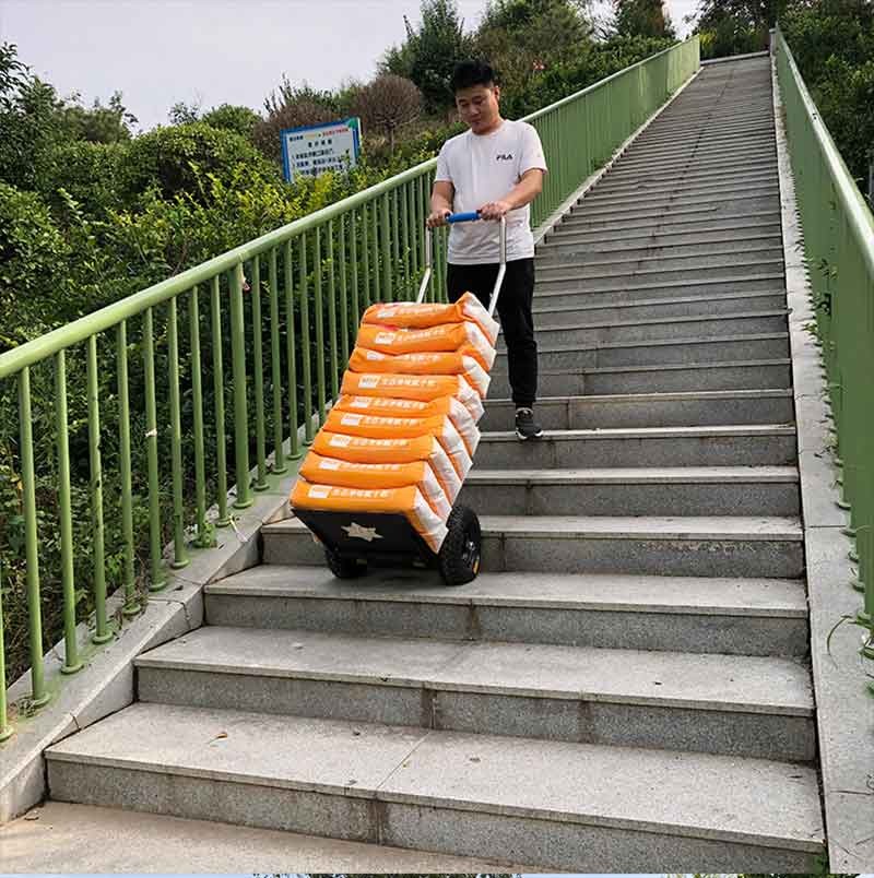 电动爬楼机机拉货上楼梯神器工地水泥搬运家电建材拉货冰箱家电爬楼车