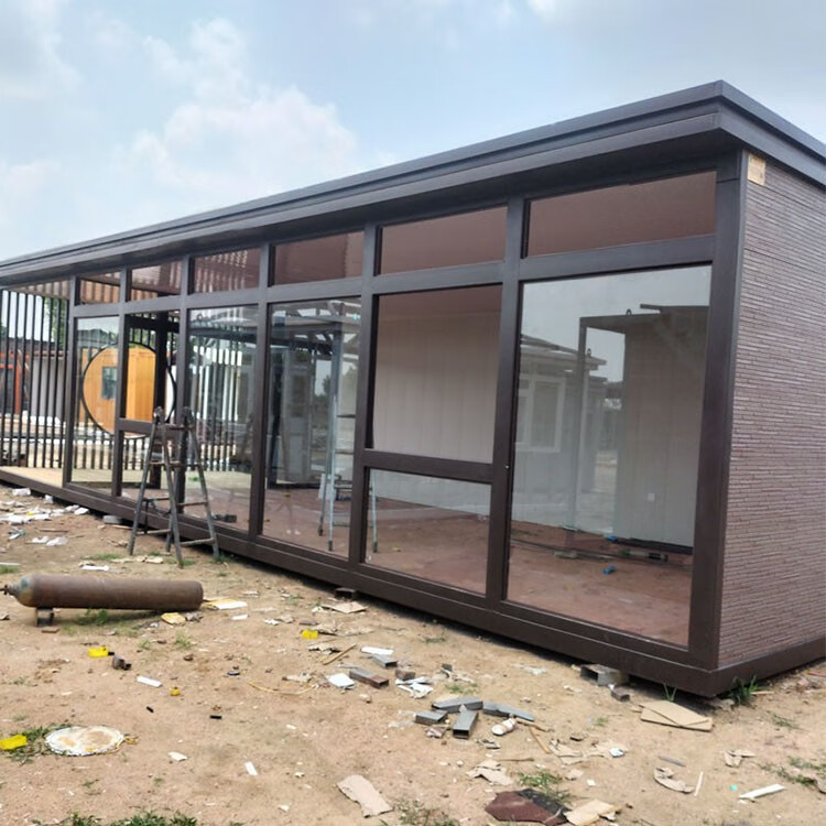 人小房子保安岗亭阳光房集装箱房板房雕花板住人定制定金下单请联系