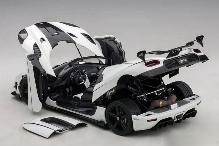 autoart奥拓 1:18 柯尼塞格 koenigsegg regera one 1汽车模型车模 on