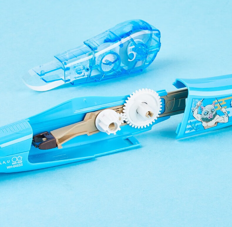 日本plus普乐士鬼灭之刃mr2限修带通动漫可换替芯小学生初中生涂改带