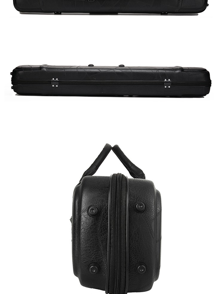 加厚板胡盒子豫剧板胡琴盒可提可背乐器箱包胡琴箱子琴箱pu棕板胡盒