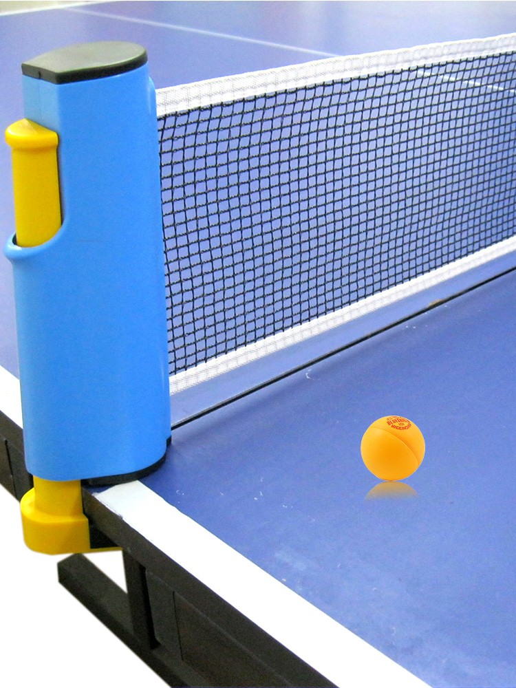 mysports乒乓球网架伸缩型室内室外通用移动便携式乒乓桌支架网柱套装