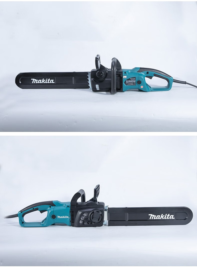 makita牧田电锯电链锯伐木锯家用电动锯12寸14寸16寸18寸小型链条锯子