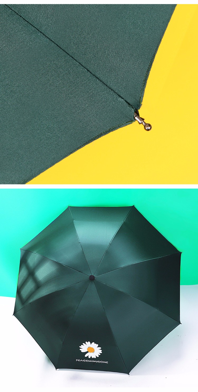全自动雨伞超轻小巧黑胶遮阳伞口袋伞双人折叠晴雨两用伞女防晒紫外线