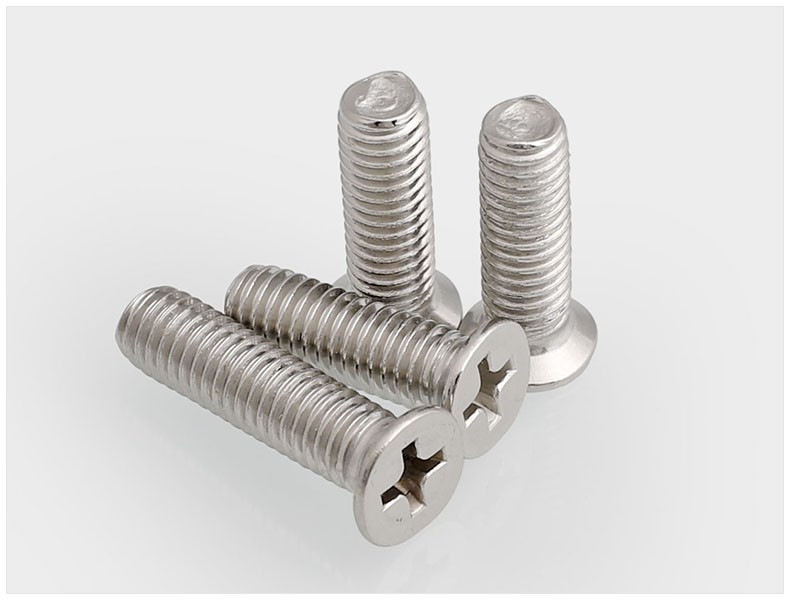 m3m4m5m6m8m10201不锈钢十字沉头螺丝钉平头螺栓8x1016100mmm53550个