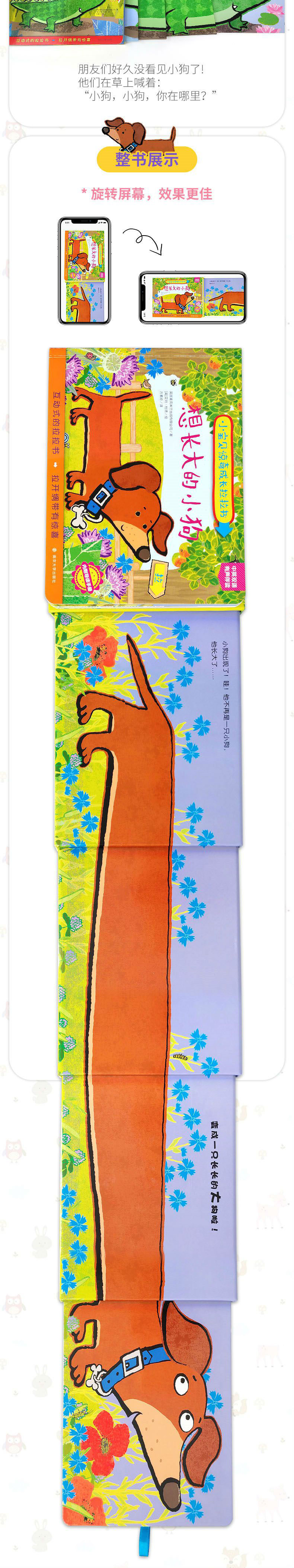 变色龙捉迷藏中英双语小宝贝惊奇成长拉拉书