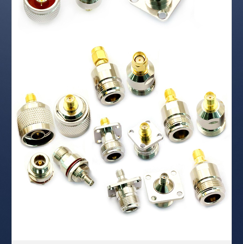 lhgn型转接头bnc射频插头tnc同轴电信连接器50欧姆高频转换头bncksmak