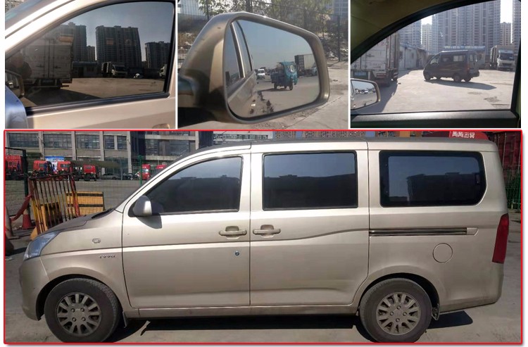 面包车车膜五菱荣光车窗贴膜隐私黑色汽车玻璃膜自贴全车膜太阳膜