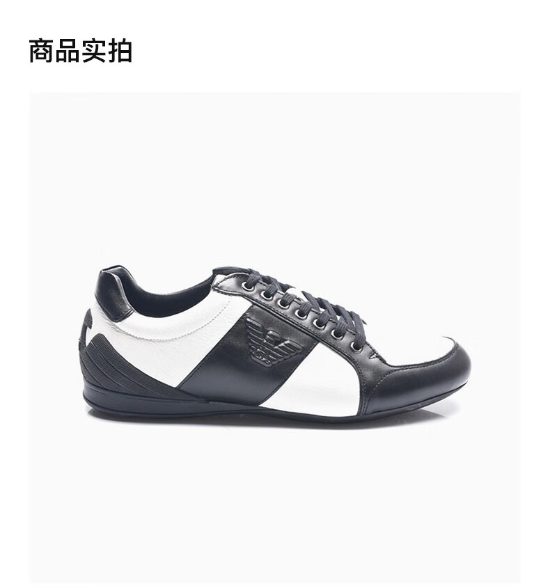 emporio armani 阿玛尼奢侈品男鞋 运动系带男士休闲鞋 x4x134-xe767