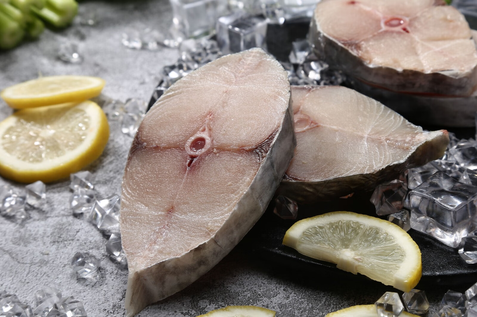 【3份8折】哆鲜生 南海特大马鲛鱼 海捕深海鲅鱼切片 马胶鱼中段1斤