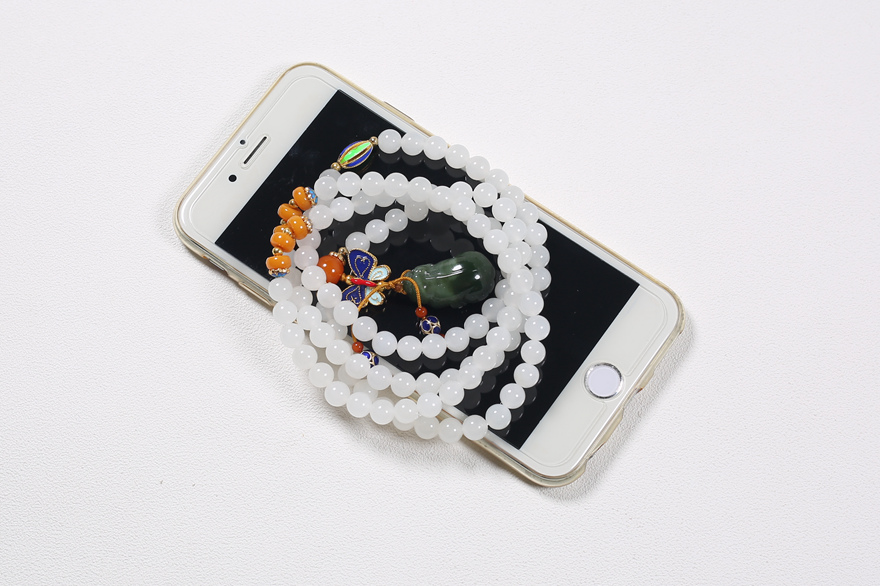 品牌: 润钰福祥 品种: 羊脂白玉 材质: 和田玉 重量: 65.