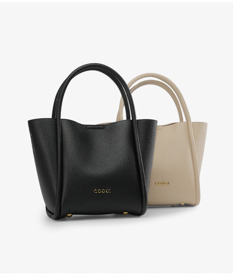 coogi奢侈品包包女包牛皮单肩斜挎手提包时尚简约百搭七夕情人节生日