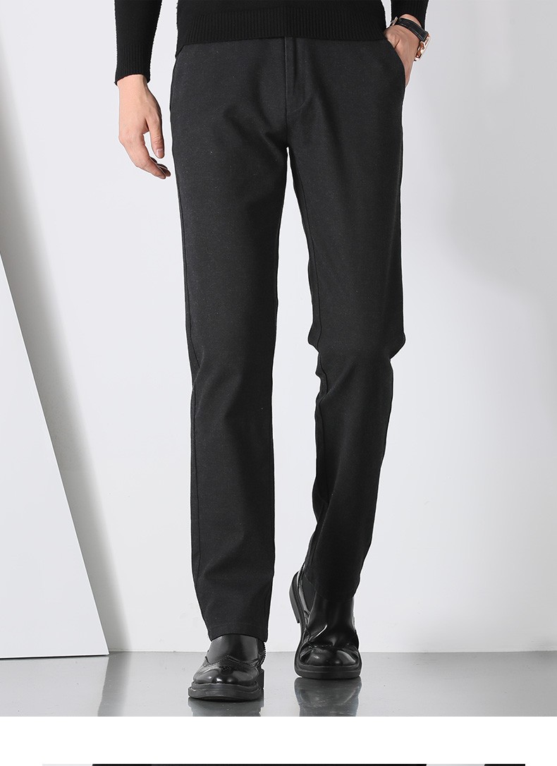 步云 西裤男商务休闲裤子男修身正装裤职场工装裤男休闲西裤免烫休闲