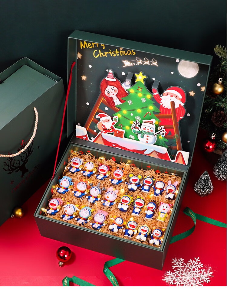 牛年童心卡通动漫手办礼盒送男孩子男童新年礼物送女朋友儿童小学生