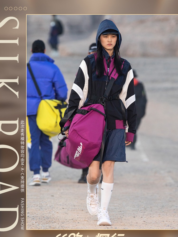 李宁li-ning 2020秋冬新品 中国李宁 纽约时装周系列 盘古樱花 潮流