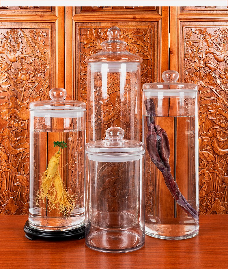 福梦兹(homeras)泡酒玻璃瓶家用商用100斤装加长加大细高标本瓶药材