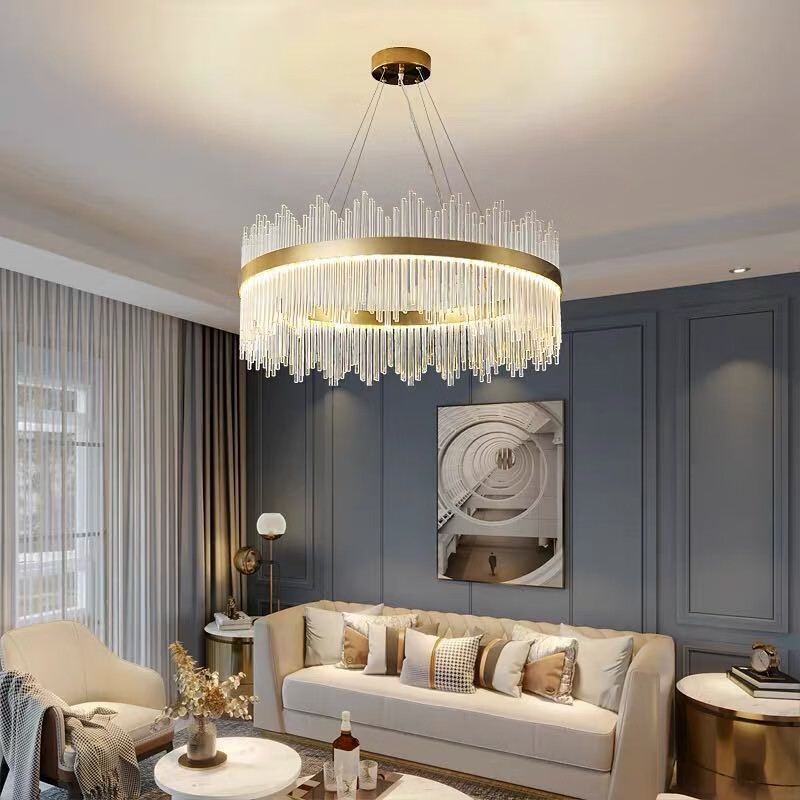 思洛迪 后现代轻奢吊灯客厅灯大气简约卧室餐厅水晶灯饰北欧灯具2020