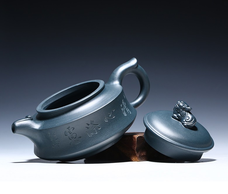 徐保国紫砂壶宜兴名家高工收藏纯全手工功夫泡茶壶茶具套装绿泥清心涤