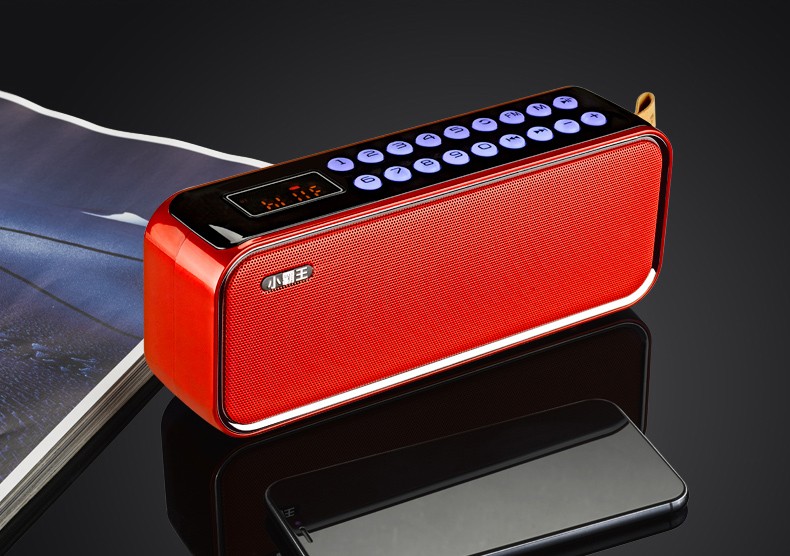 小霸王d92无线蓝牙音箱3d环绕超重低音炮双喇叭大音量便携插卡收音