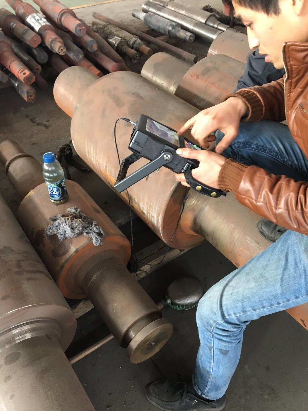 gdsfjmmit2300超声波探伤仪焊缝裂纹探伤仪便携式金属焊接缝钢铁铸件