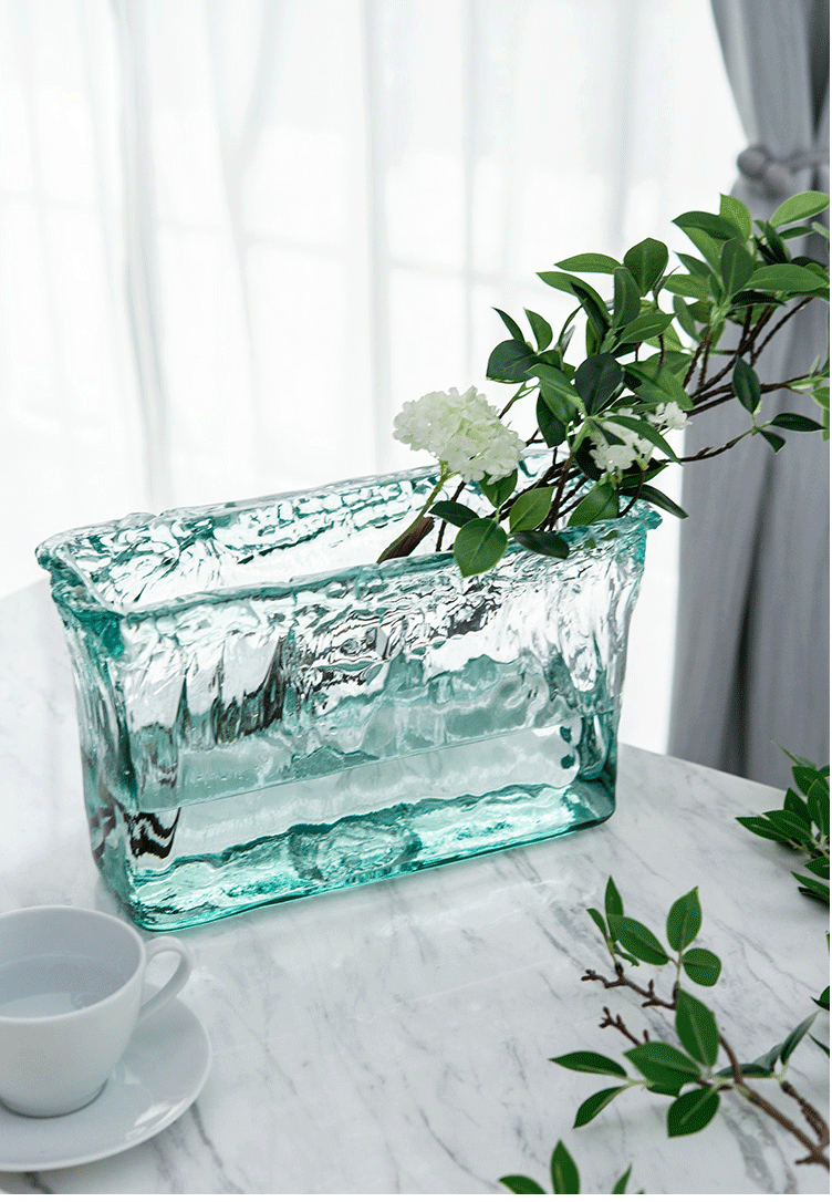 西班牙进口手工环保玻璃花瓶欧式摆件潘多拉系列客厅花瓶花艺开业摆件