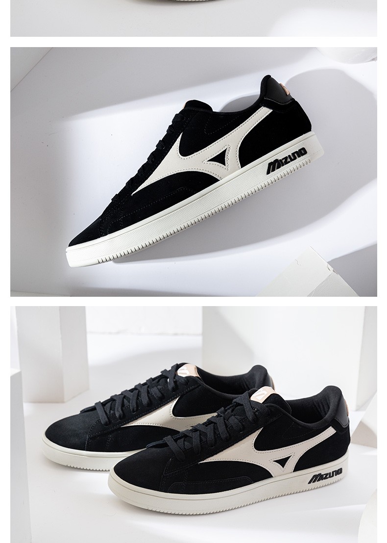 mizuno美津浓男女百搭休闲板鞋courtliteec03白七彩色40