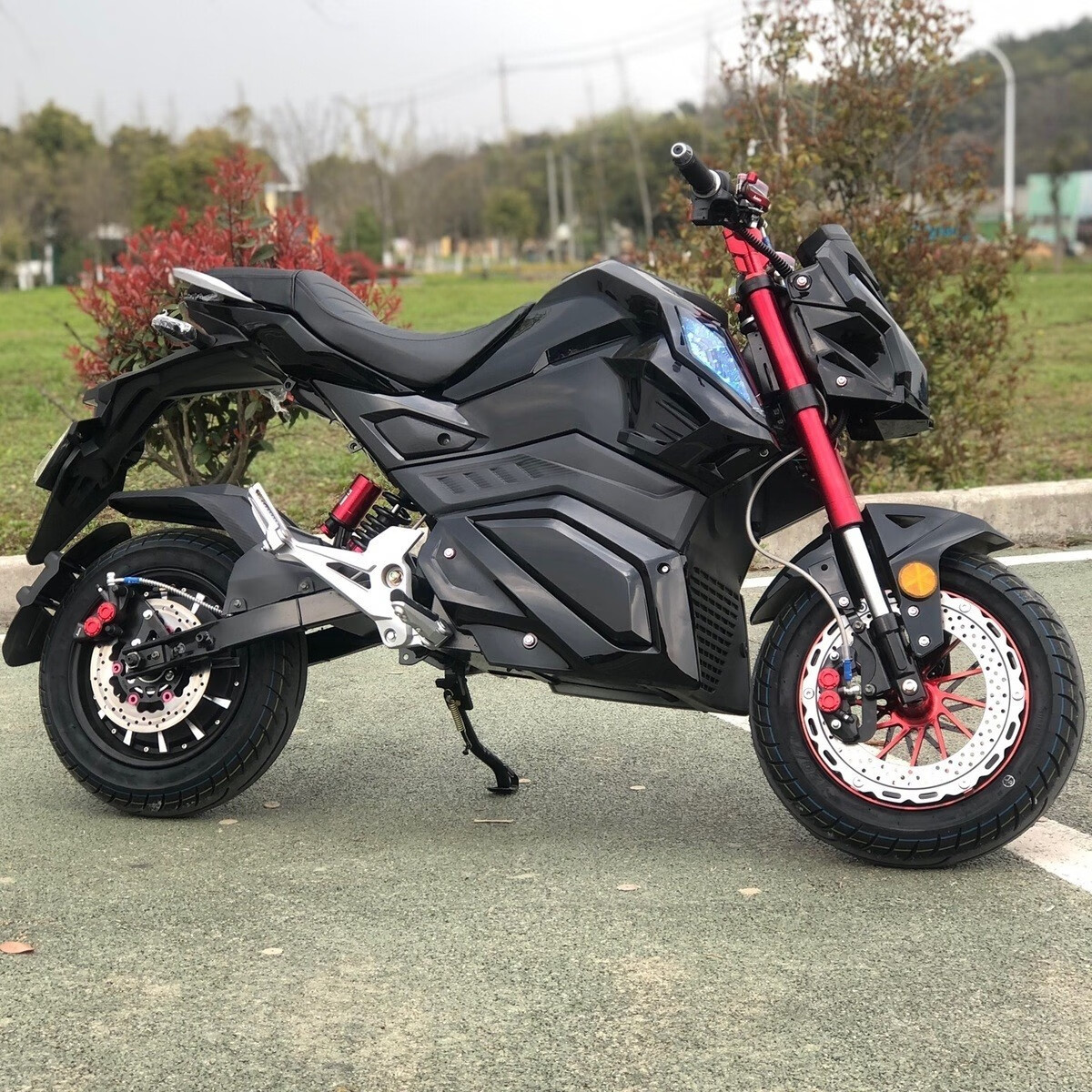 z6小猴子电摩72v电动车m5m3酷车摩托车 成人大功率时速小跑车改装趴赛