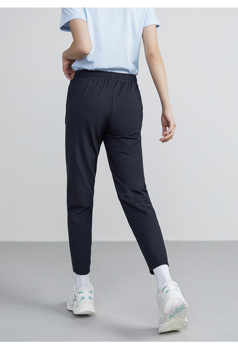 商场同款安踏女裤运动裤2022夏季新款km系列沙滩排球联盟女针织九分裤