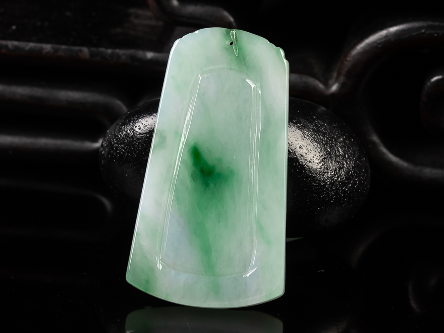 冰芝玉翡翠珠宝 一路发财 15.64g-珍品拍卖-京东拍卖