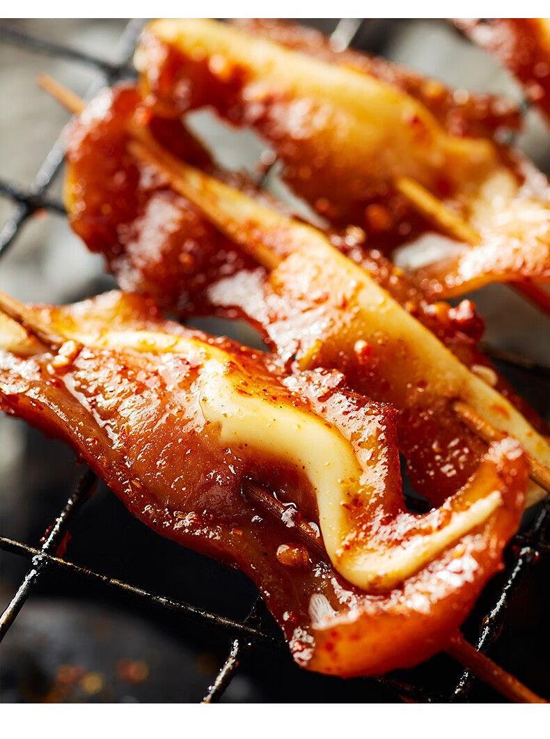 木屋烧烤食材猪耳串卤猪耳朵小吃熟食下酒菜户外烧烤半成品20串