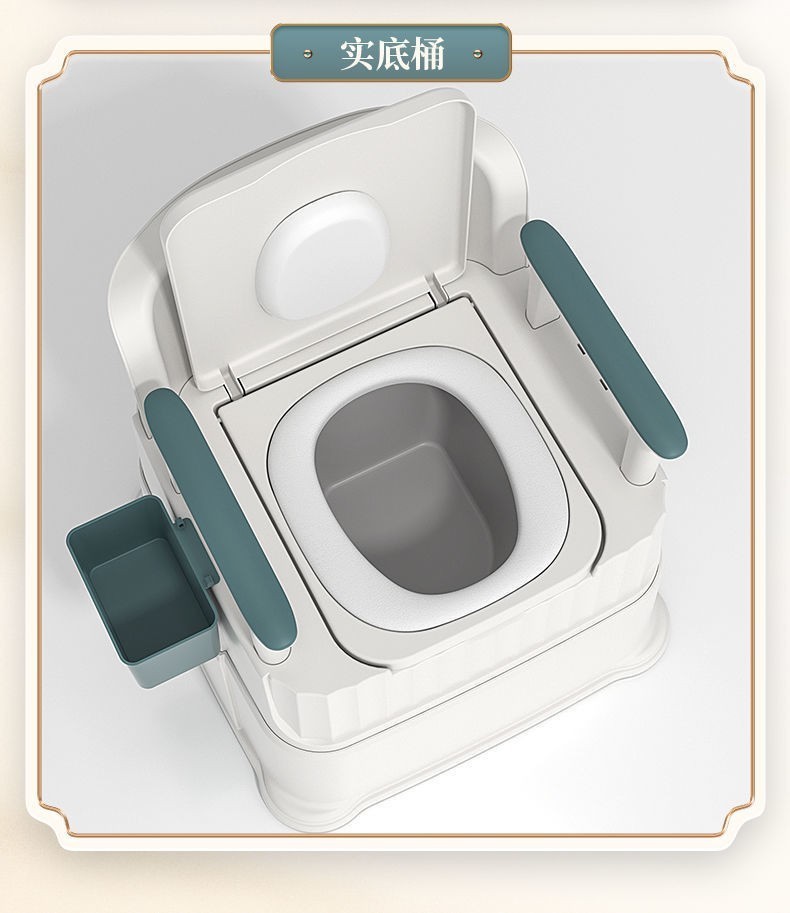 移动马桶老人坐便椅坐便器孕妇马桶便携式马桶老年人可移动马桶家用