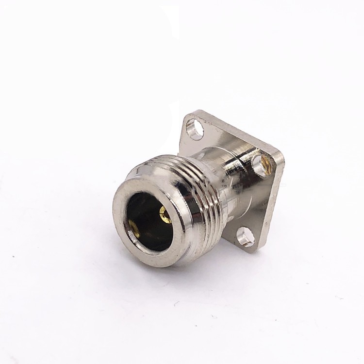 天背sma转n转接头sma母头转n母头n型小方板法兰盘175x175转换头kkf