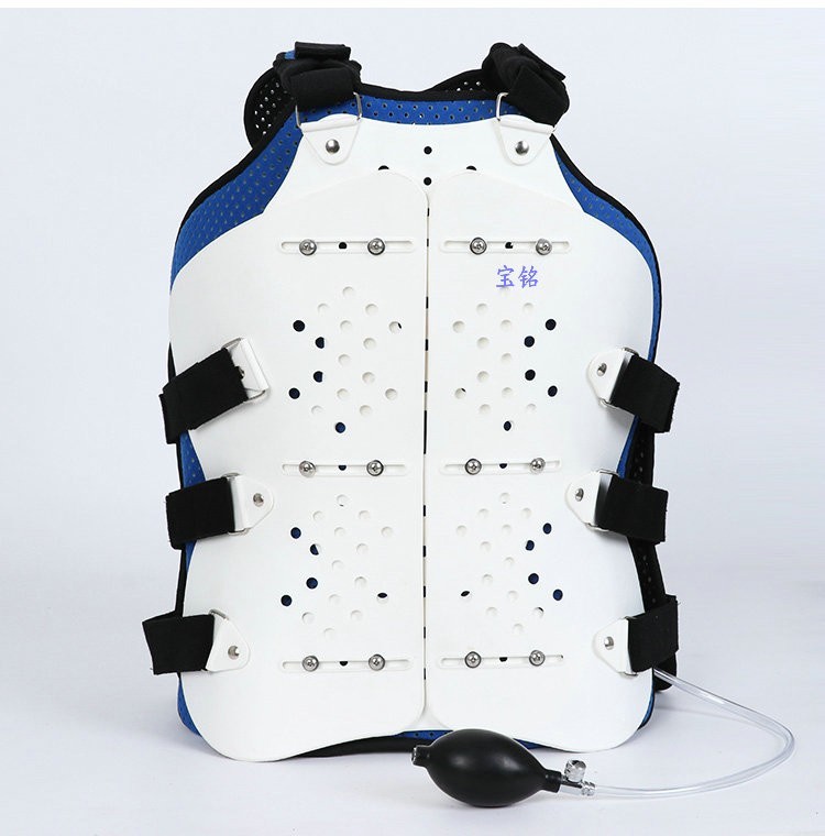 精久胸腰椎固定支具支架脊柱胸椎矫形器可调节护腰带术后腰部护具气囊