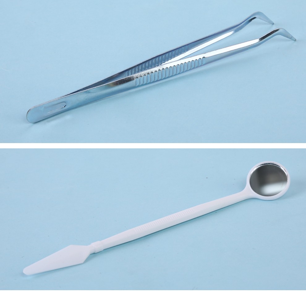 万乐康牙科材料一次性器械盒检查取模托盘口腔包塑料托盘牙托20盒