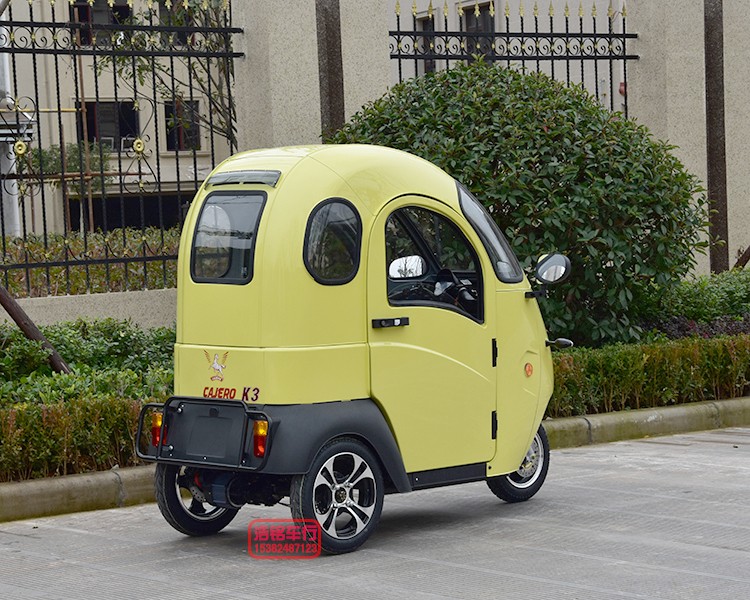 2022升级款 公告款 凯一路k3全封闭三轮电动车成人家用接送学生 预付