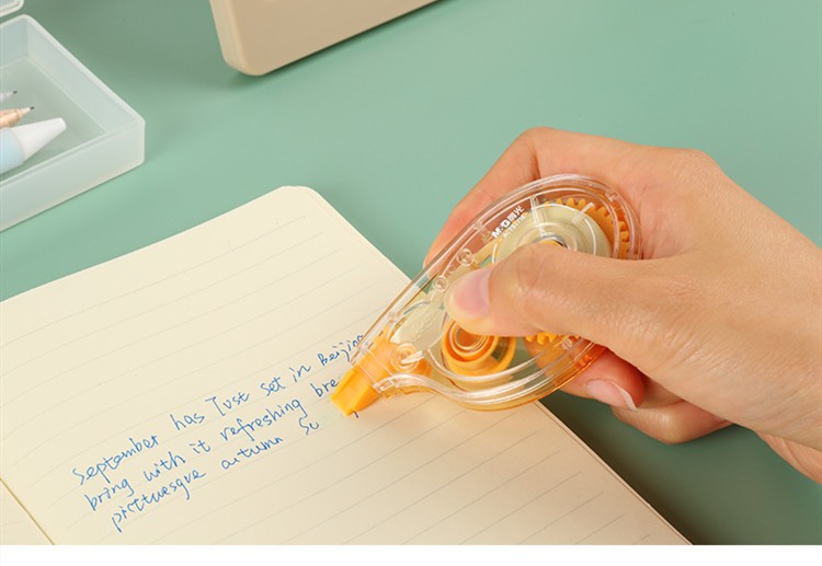 晨光试卷修改带 涂改带 错字改正带 创意修正带 颜色随机 30米白色 6