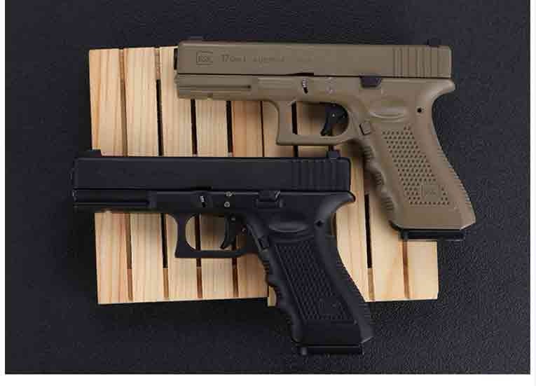 合金军模1205格洛克g17式大号枪抢模型金属仿真玩具手抢不可发射弹夹