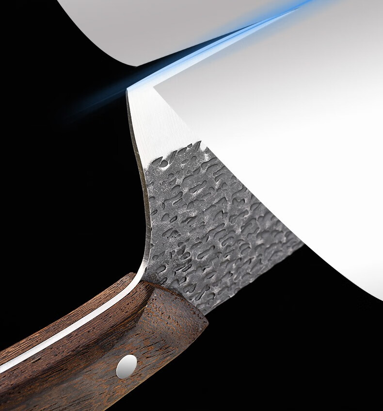 家用菜刀龙泉手工锻打切片刀超快锋利切肉刀锰钢厨刀厨房刀具龙泉菜刀