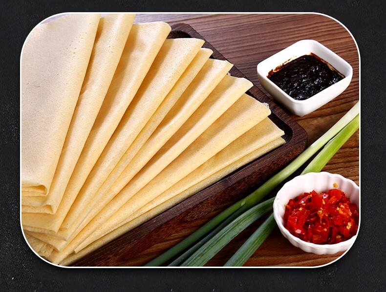 5斤小米煎饼山东特产手工大煎饼杂粮临沂软煎饼卷大葱粗粮 白面煎饼1